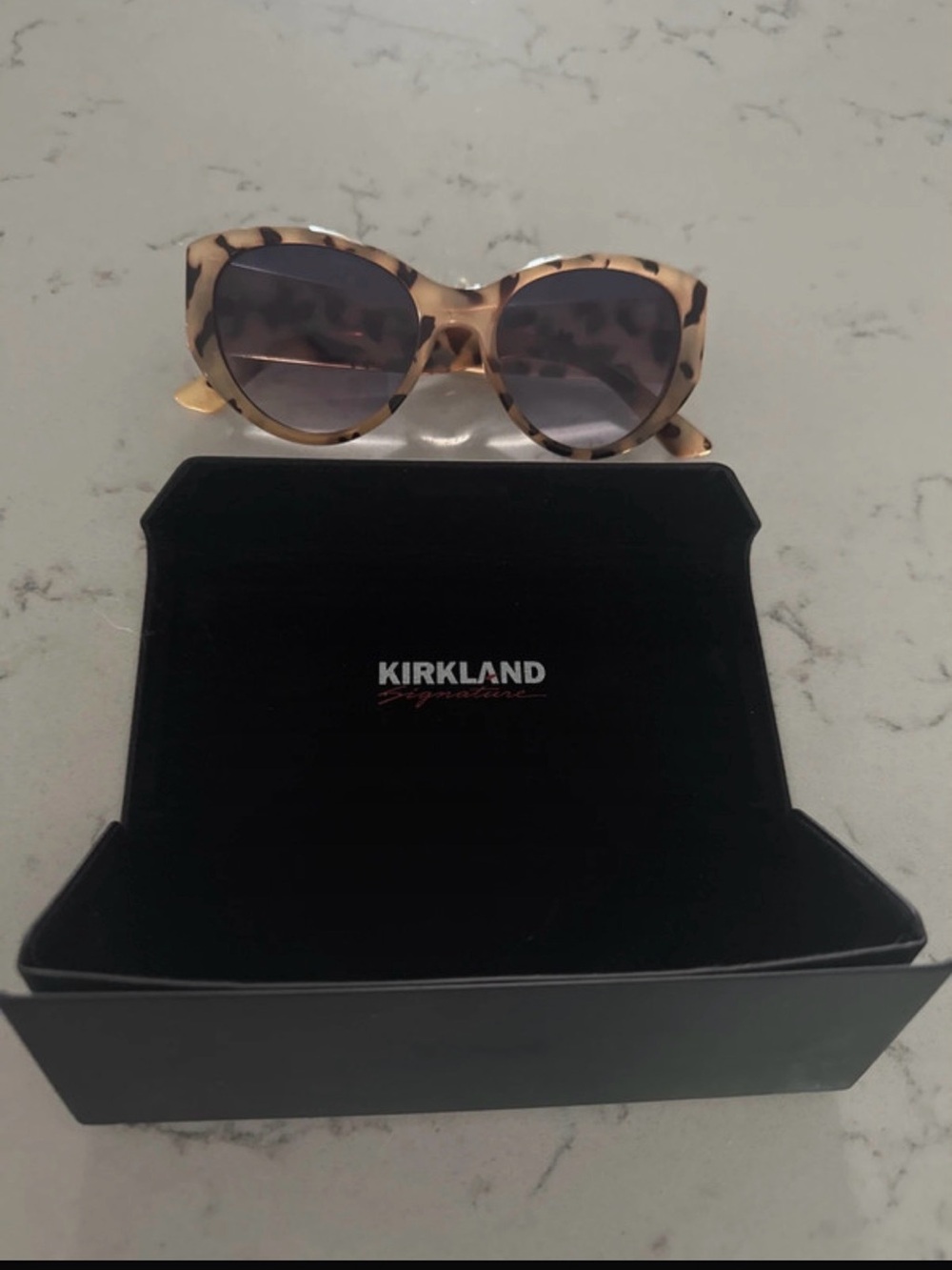 Kirkland Signature Women's Tortoiseshell Sunglasses - Brown/Beige Frame
